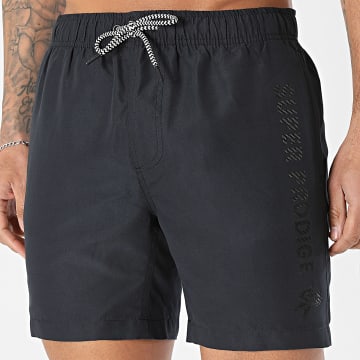 Super Prodige - Pantalón Corto de baño Logo SP Negro Carbón