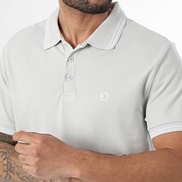 Tiffosi - Polo maniche corte Jeremy 10064378 Grigio Chiaro