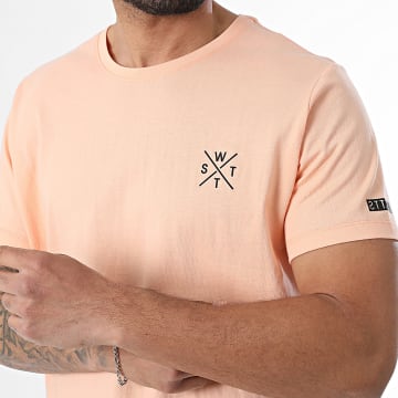 Watts - T-Shirt 1WATTS01 Licht Oranje