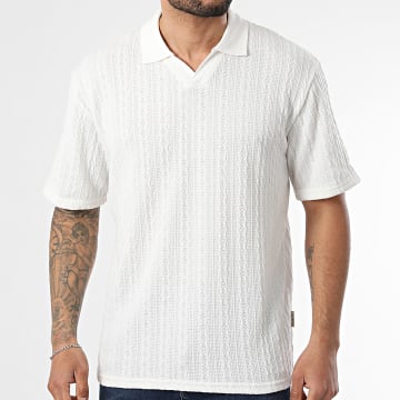 Classic Series - Polo mangas cortas punto Marcus beige claro