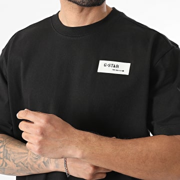 G-Star - Tee Shirt Oversize Badge D28606-E385 Noir