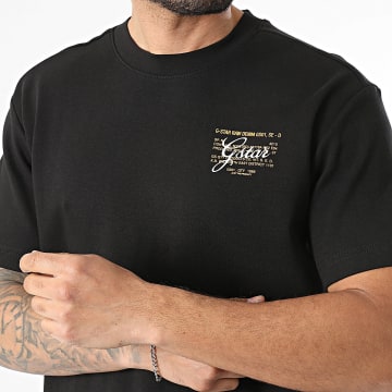 G-Star - Tee Shirt Script D28594-C812 Noir