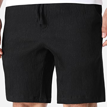Jack And Jones - Casual Short Textuur Jaiden Harrison Zwart