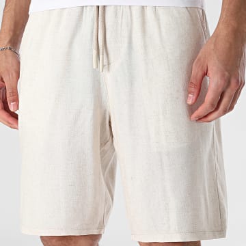 KZR - Sneakers Linnen Effect 208 Beige Gemêleerd