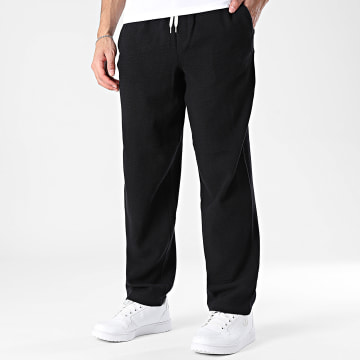 Jack And Jones - Pantalon Estival Loose Fit Karl Coba Noir