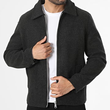Frilivin - Veste Zippée 310 Noir Chiné