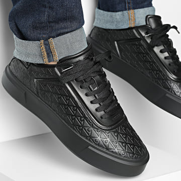 Calvin Klein - Cupsole Oxford Lup Sneakers 2132 Triple Black Mono