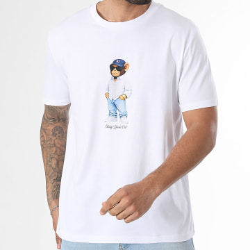 Teddy Yacht Club - T-Shirt Oversized Large Monkey Style NY Wit