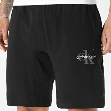 Calvin Klein - Jogging-Short Monogram Sleep 2973 Schwarz