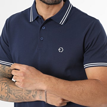 Tiffosi - Polo Short Sleeves Jeremy 10064380 Navy Blue