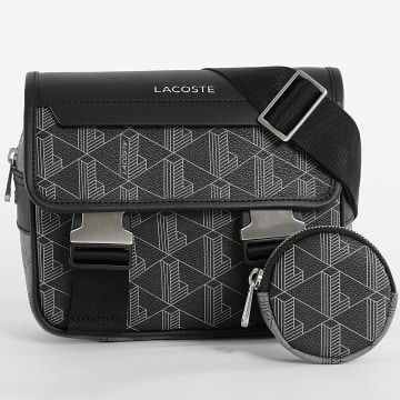Lacoste - Bandolera The Blend Negro Gris