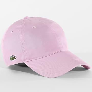 Lacoste - Accessoire Side Logo Geborduurd Krokodil Roze