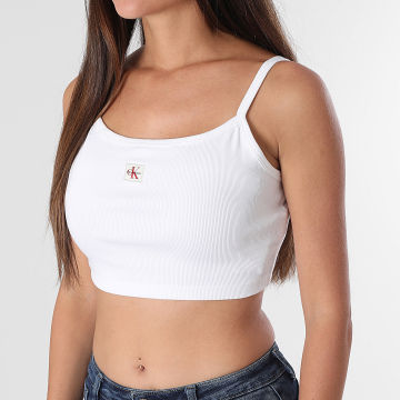Calvin Klein - Dames Rib Top 7F221 Licht Beige