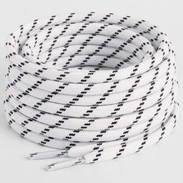 Classic Series - Lacci Rotondi 5mm Bianco 100cm