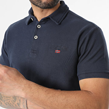Geographical Norway - Polo Maniche Corte Kars Blu Marino