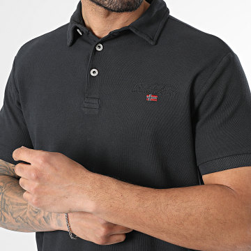 Geographical Norway - Polo Manga Corta Kars Negro