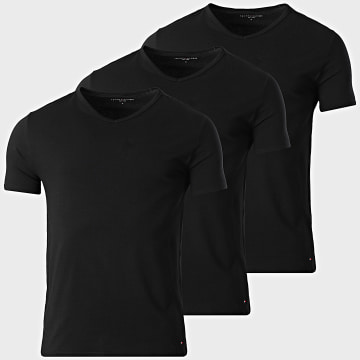 Tommy Hilfiger - Lot De 3 Tee Shirts Col V 3929 Noir