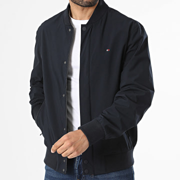 Tommy Hilfiger - Veste Bomber Zippée Tech Lightweight 6665 Bleu Marine