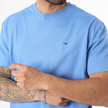 Tommy Jeans - Camiseta Regular Fit Small Flag 2504 Azul