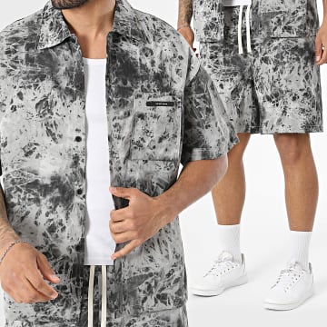 Uniplay - Tracksuit Short Jogger Shirt Short Sleeve 180 Grey Anthracite