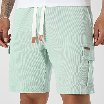 Geographical Norway - Cargo Short Waffle Palafel Lichtgroen