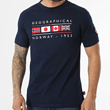 Geographical Norway - T-Shirt Jestaurant Blu Navy