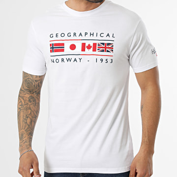 Geographical Norway - T-Shirt Jestaurant Weiß