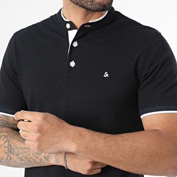 Jack And Jones - Polo de manga corta Paulos Azul Marino Oscuro