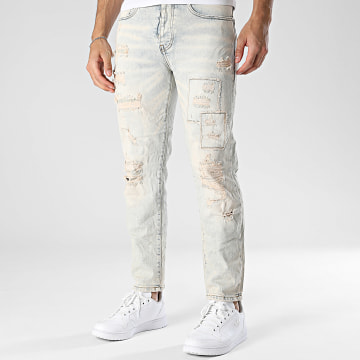 Uniplay - Jean Regular Fit 09B Blauw Wash Beige