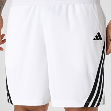 Adidas Sportswear - Short Jogging A Bandes 3 Stripes JN4739 Blanc
