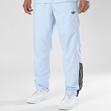 Adidas Originals - Pantalon Jogging Half Stripes KE2165 Bleu Clair