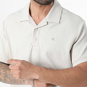 Calvin Klein - Polo Mangas Cortas RF205G Beige