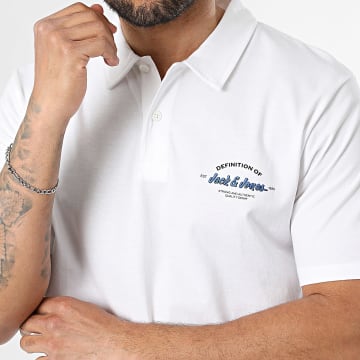 Jack And Jones - Polo Manga Corta Brandon Blanco