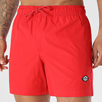 Jack And Jones - Swim Short Maui Tropic Solid Red
