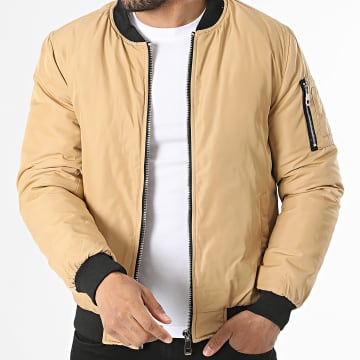 Kymaxx - Giacca Bomber Beige