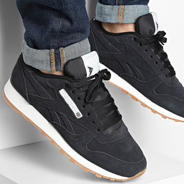 Reebok - Sneakers Classic Leather 100262149 Nero Gesso Gomma
