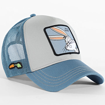Bugs Bunny - Casquette Trucker Bugs Bunny Gris Bleu