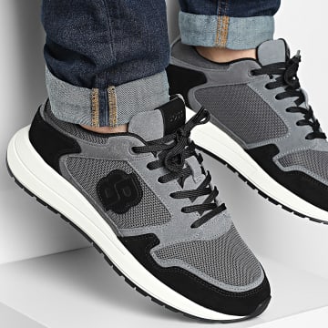 BOSS - Zapatillas Vinston Runner 50554612 Gris Oscuro
