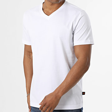 Classic Series - Camiseta Cuello V Blanca