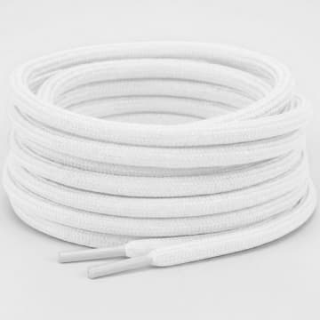Classic Series - Lacci Rotondi 5mm Bianco 120cm