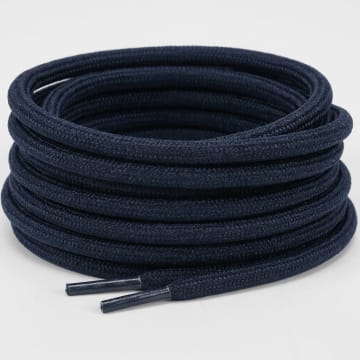 Classic Series - Lacci Rotondi 5mm Blu Navy 120cm