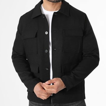 Frilivin - Veste Boutonnée 810 Noir