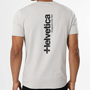 Helvetica - T-Shirt Oslo 12 Grijs