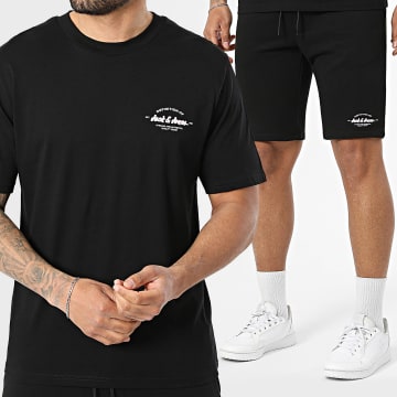 Jack And Jones - Ensemble Tee Shirt Et Short Jogging Brandon Noir