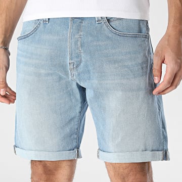 Jack And Jones - Short Jean Regular Fit Rick Fox Blue Denim