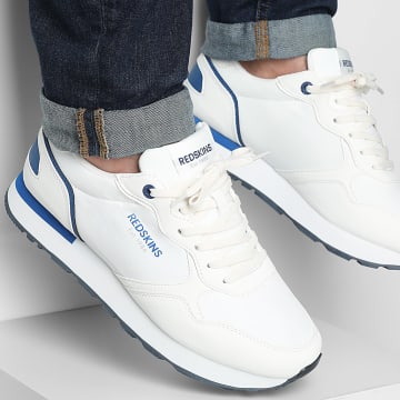 Redskins - Sneakers Fidji C0004A Wit Blauw