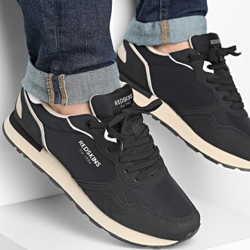 Redskins - Sneakers Fidji C0004A Zwart Beige