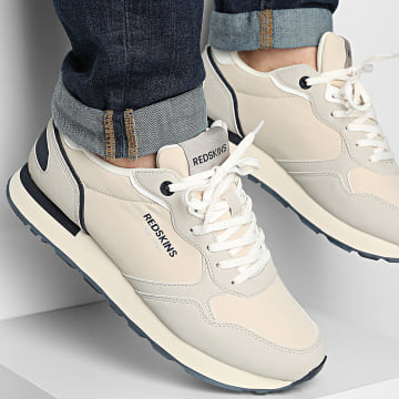 Redskins - Sneakers Fidji C0004A Ecru Zwart