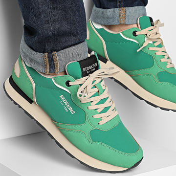 Redskins - Sneakers Fidji C0004A Groen Beige