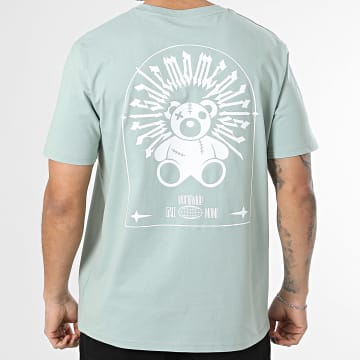 Sale Môme Paris - T-Shirt Oversize Large Worldwide Verde Chiaro